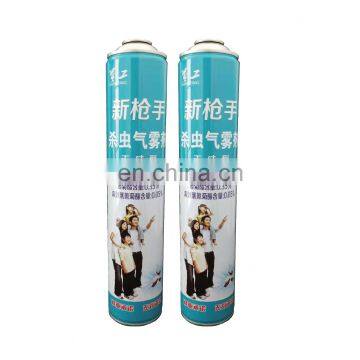 China necked-in empty pesticide can 750ml and tin can