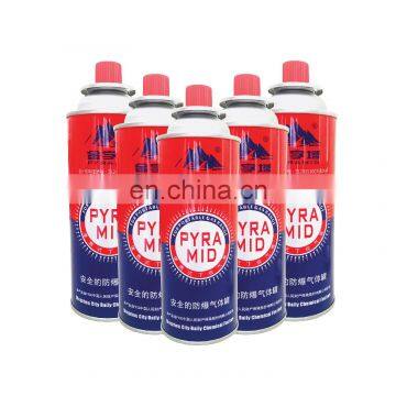 China butane refill gas cartridge 227g and camping gas butane canister refill 227g