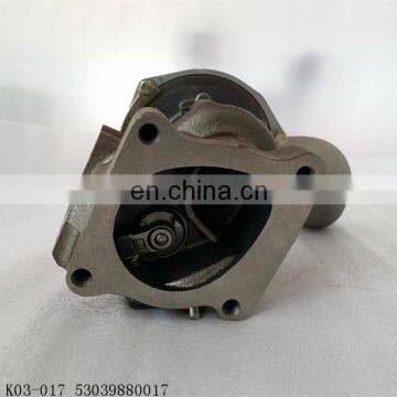 Twin Turbo Right Side K03-017 Turbo Charger 53037100509 53039880017 FOR Audi A6 T (C5) With AJK, ARE, BES, AGB Engine Parts