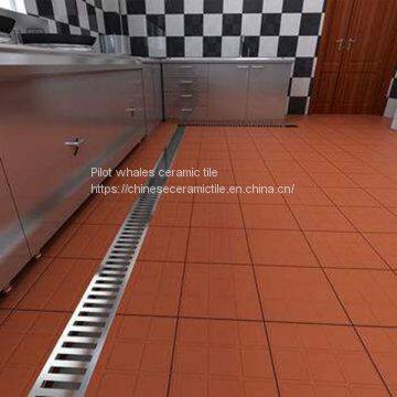 Moisture-proof Shale Brick Floor Tiles Use for Restaurant / Kitchen Floor