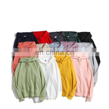 High quality Wholesale Custom Logo Cotton Solid Color Hoodie