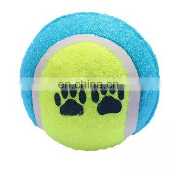 HQP-WJ112 HongQiang Pet tennis ball dog and cat teach to chew ball interactive puzzle dog toy