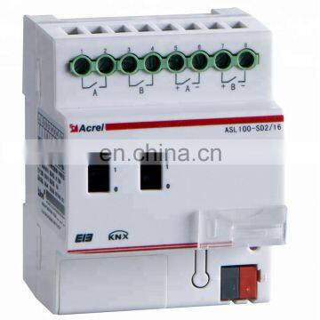 Acrel 300286 0~10V KNX Dimming driver 2 channels of Smart lighting control system