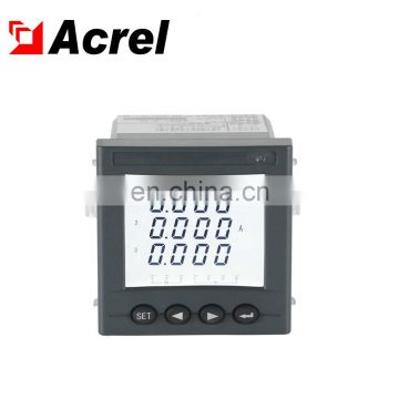 Acrel AMC72L-AI3 electricity meters current transformer watt meter for wholesales