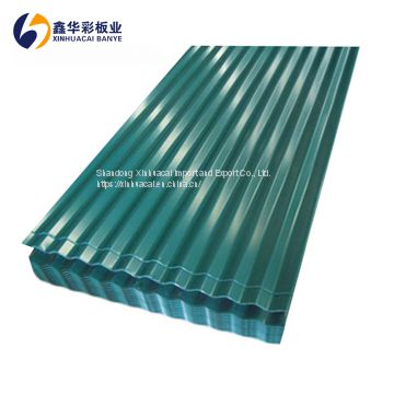 With Color Painting Corrugated Galvanized Steel Roofing Galvanized Corrugated Sheet