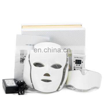 Plug-in  type LED light therapy mask /  LED light therapy Spa use facial whitening  LED mask