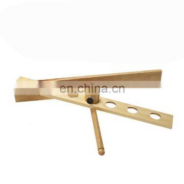 Adjustable Up And Down Wooden Funnel Rack photo-5