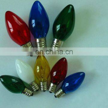 Colored Bulbs Used For Decoration