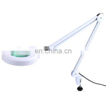 Wholesale Folding Long Arm Table Light Led USB With Clip Magnifying Beauty Lamp photo-3