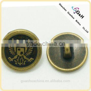 loop button with skull logo