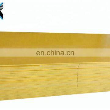 Yellow ColoAnti-UV Impact Resistance Low Temperature Thermoplastic Sheets Plastic Equipment Pad Plastic Sheeting for Water Tank