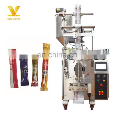 KV 3 side seal/4 side seal/stick pouch liquid packing filling machine for shampoo shower gel