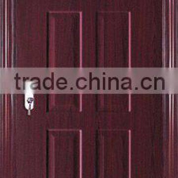 Melamine door skin in doors