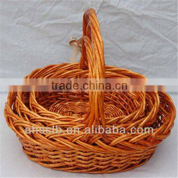 bulk willow wicker storage basket