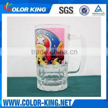 Hot Sale High Quality 20oz Transparent Sublimation Glass Beer Mug