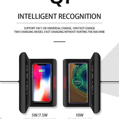 Electronic Desk Calendar Clock Wireless Charger is Suitable for Smart Phones With Wireless Charging Function photo-3