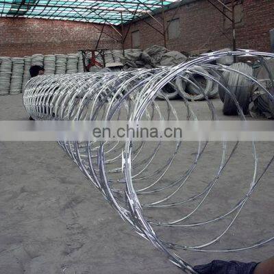 China Manufacture Galvanized Wholesale Razor Barbed Wire Fence/razor Wire photo-4