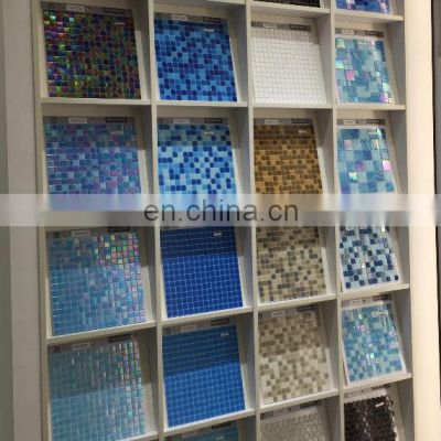 Hot swimming pool perfect use glass mosaic pool tile