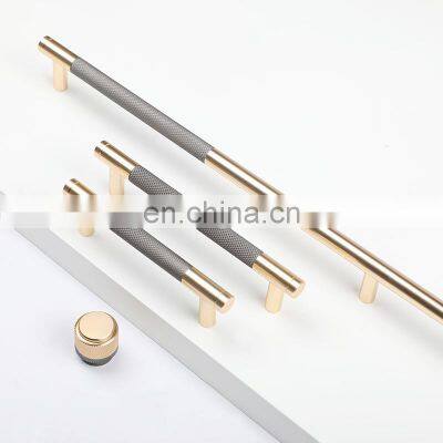 Handles Gold Kitchen Cupboards Handle Knobs Brushed Brass Furniture Handles Kitchen Cabinet Hardware T Bar Drawer Pull Handles