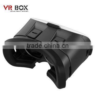 Head Mount Plastic VR BOX 2.0 Version VR Virtual Reality Glasses Google Cardboard 3d Game Movie for 3.5" - 6.0" Smart Phone photo-2