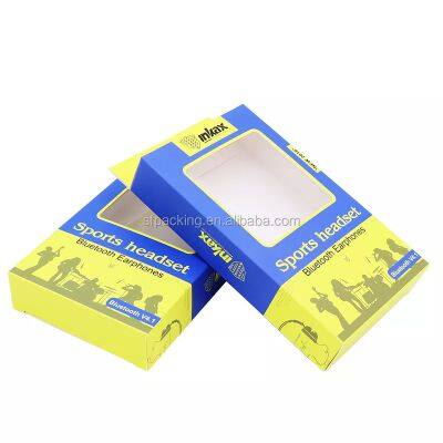 headset cardboard paper packaging boxes