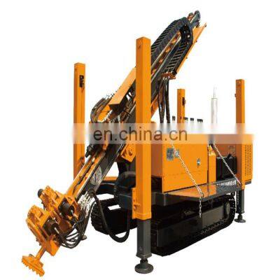 High quality mud pump and pneumatic crawler core drilling rig for sale