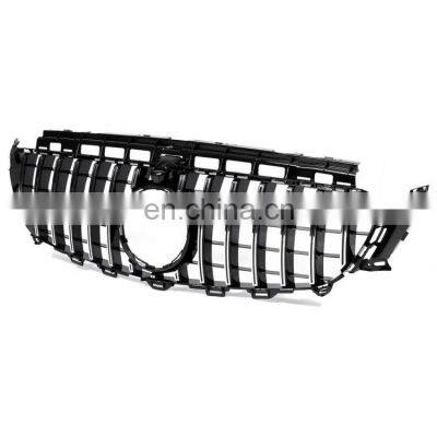 GT R AMG Style Grill Grille Black silver Front Bumper for Mercedes Benz W205 C250 C300 C400 2015-2018