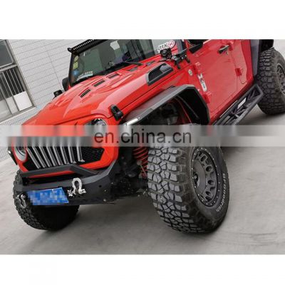 Front/Rear Fender Flares With Lights for Jeep Wrangler JL