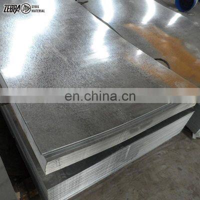 Prime Quality S250gd S350gd Z275 2.5*1500*3000mm Galvanized Steel Flat Sheet GI Plate