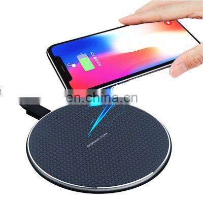 High Quality Fast Charging Custom Logo Qi 15W 10w Wireless Charger