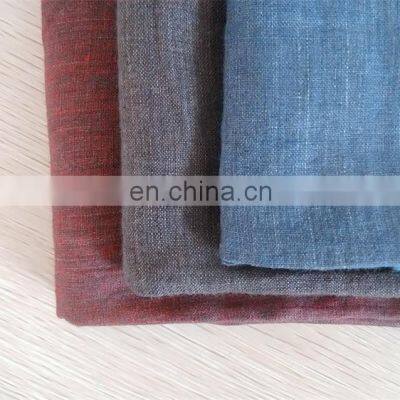 Soft Enzyme Wash Plain Yarn Dyed Stone Washed 100% Linen Fabric for Garment photo-2