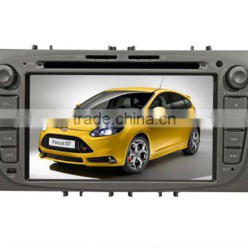 Car Factory wholesale cheap 7 inch 2 Din Car dvd gps for Ford focus DVD GPS Navigation with Bluetooth AM/FM Radio SWC 1080P