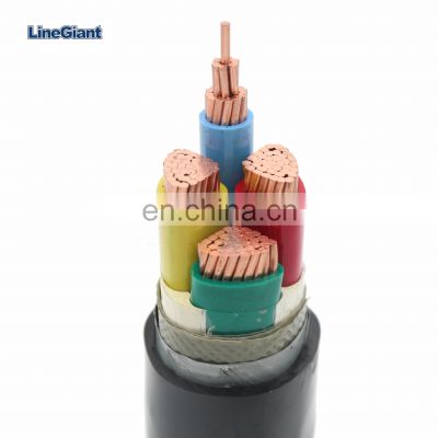 4 Core 95mm 120mm 0.6 /1KV Copper V90 PVC NYY Armoured narmoured Underground Power Cable