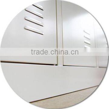 (DL-SL1)China Manufacturer Folding Colorful 4 Tier Steel Lockers Storage Locker for Employee/vertical 4 Door Steel Metal Locker photo-6