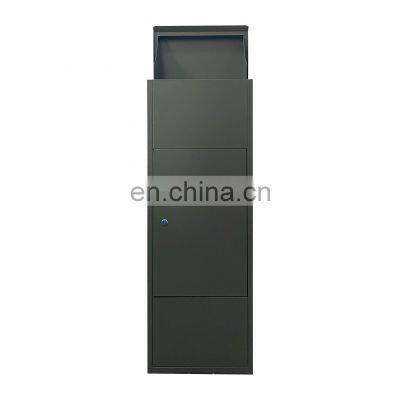 Steel Extra Large Mailbox Outside Home Office to Collect Package  Metal Mailbox Large Locking Black Product