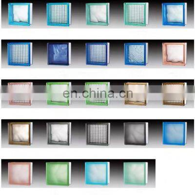 190mm*190mm*80mm Building Clear Decorative Hollow Glass Wall Block Brick photo-3