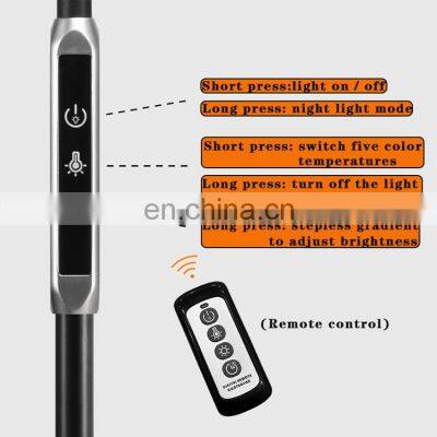 LED Swing Arm Desk Lamp Flexible Gooseneck Reading Light Office Table Lamp Touch & Remote Control USB Charging Office Desk Lamp photo-3