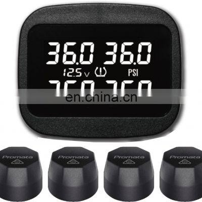 Promata All in one simple use  cigarette  plug 433 MHZ wireless   tire pressure monitoring system