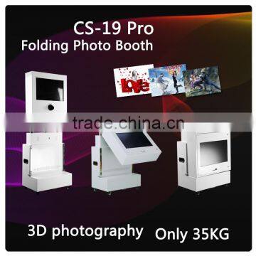 New Arrival 3D Green Screen Foldable Photo Booth for Wedding Gift