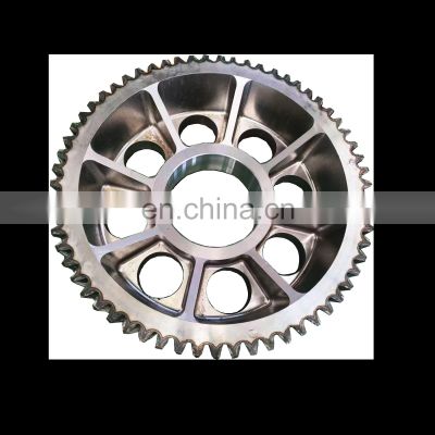 Cement plant machinery parts large gear ring gear shaft gear