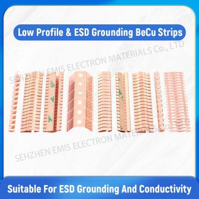 Becu EMI Strip Low Profile Hook-on Becu Gasket EMI Spring Becu Contacts Spring EMI Strip Professional Factory photo-5