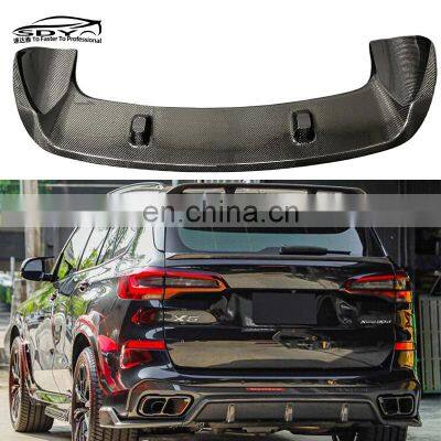 G05 X5 High Quality Carbon Fiber Roof Spoiler Rear Spoiler For BMW G05 X5