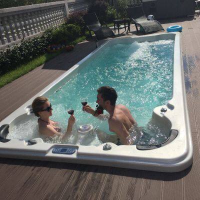 Low Height Semi Inground Pools 7m Swim Spa 6m Swim Spa photo-5