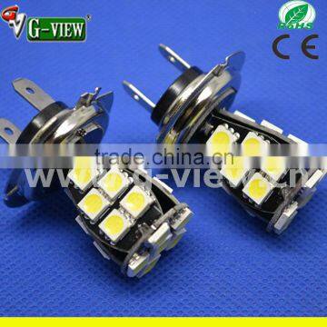 12V white/warm white/yellow h7 5050 21smd fog light car led lamp