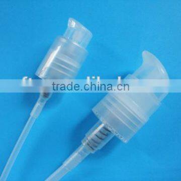 24/410 clear cosmetic cream dispenser pump,PP cosmeti cream lotion pump