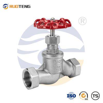 [RUOTENG]  Good Quality 304 Threaded End Stop S Type Female Stop Valve