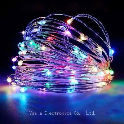 12ft Dimmable Warm White LED String Lights for Living Room