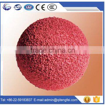 FM/UL Certification 4 Inch Rubber Concrete Delivery Hose Clean Out Ball