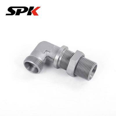 Manufacturer's In-Stock Yonghua Standard Stainless Steel 90° Bulkhead Fittings, Model 6C9, Customization Supported photo-4