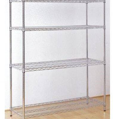 Heavy Duty Chrome Storage Display Rack Wire Shelving
